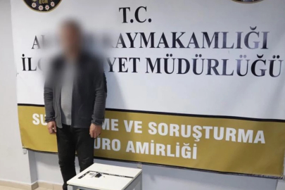 Elektronik kopya düzeneğiyle ehliyet sınavına girmek isterken yakalandı