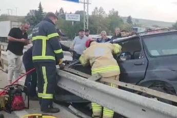 Bursa'da feci kaza: 4 yaralı