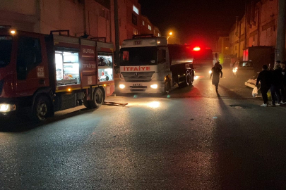 Bursa'da korkutan yangın