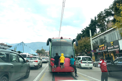 Bursa'da ölümle burun buruna yolculuk!