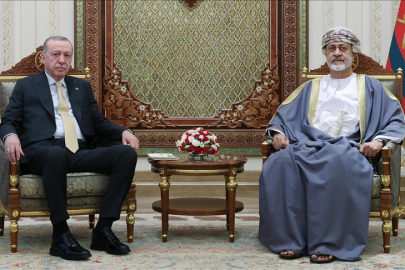 Cumhurbaşkanı Erdoğan, Umman Sultanı Heysem bin Tarık ile görüştü