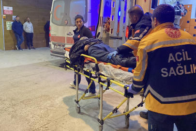 Bursa'da otobüsün çarptığı adam ağır yaralandı