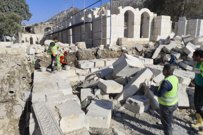 754 yıllık tarihi yapı Büyükşehir’le yükseliyor