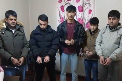 Bayburt’ta 5 düzensiz göçmen yakalandı