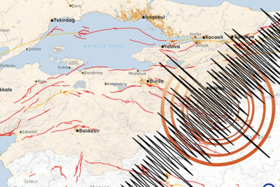Bursa'da deprem oldu!