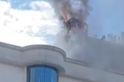 İstanbul'da özel hastanede yangın