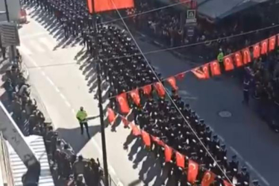 Bursa'da gurur veren görüntüler