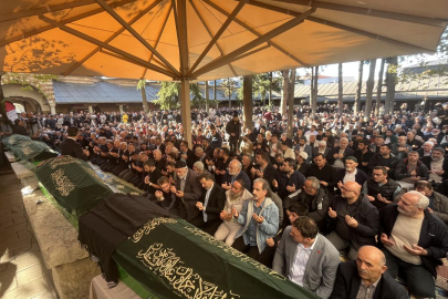 Bilir ailesinin 4 ferdi son yolculuğuna uğurlandı