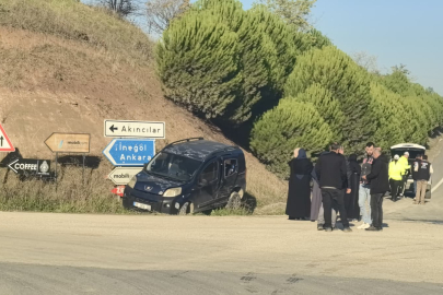 Bursa'da korkunç kaza: Çarpışmanın etkisiyle kanala uçtu