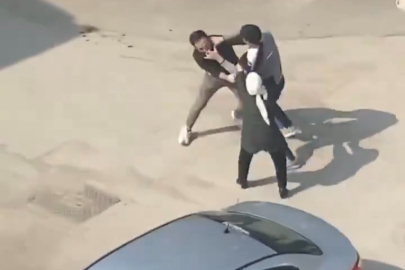 Bursa’da yol kavgası karıştı: Sopalar havada uçuştu