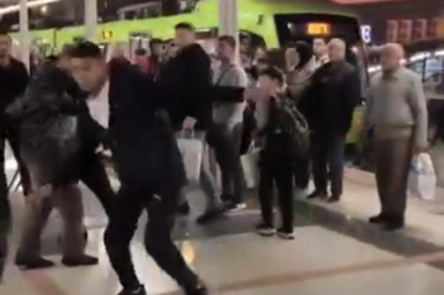 Bursa'da metro savaş alanına döndü!