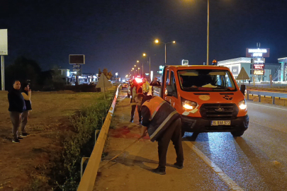 Bursa'da motosikletler çarpıştı!