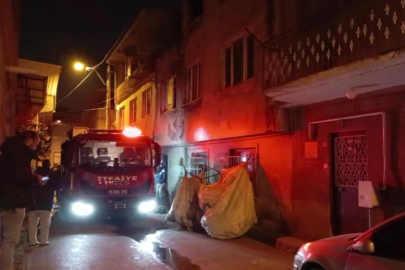 Evini yakarak intihar etmeye kalkıştı