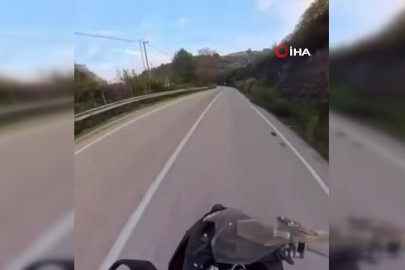 Bursa'da motosiklet sürücüsü ölümden döndü!
