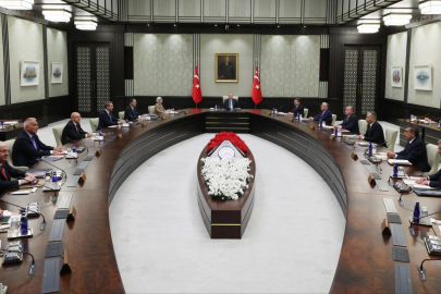 Cumhurbaşkanlığı Kabinesi Beştepe'de toplandı