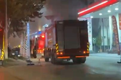 Bursa'da korkutan yangın: Alevler akaryakıt istasyonuna sıçramadan söndürüldü