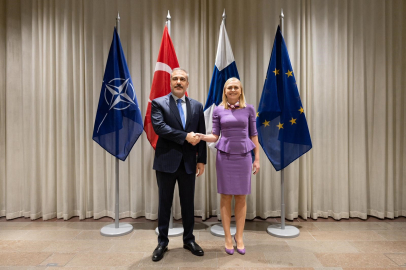 Bakan Fidan, Finlandiyalı mevkidaşı Valtonen ile bir araya geldi