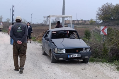 Bursa'da trafik kazası: 1 ölü, 2 yaralı