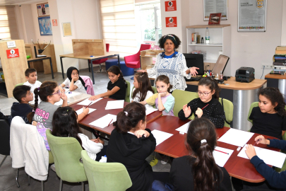Çocuklar yeteneklerini bu atölyede keşfediyor