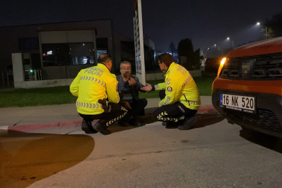 Bursa'da 6. kez alkollü yakalanan sürücünün babası çılgına döndü