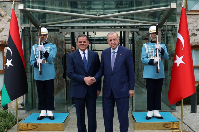 Cumhurbaşkanı Erdoğan, Libya Başbakanı Dibeybe ile görüştü