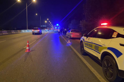 Mudanya'da alkollü sürücü dehşeti: Motosiklete çarpıp kaçtı