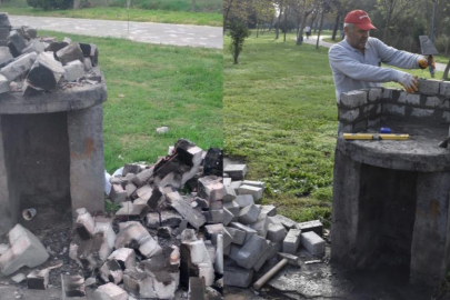 Bursa'da belediye ekiplerinden anında müdahale!