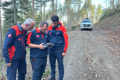 Kastamonu'da kaybolan anne ve oğlunu arama çalışmaları sürüyor