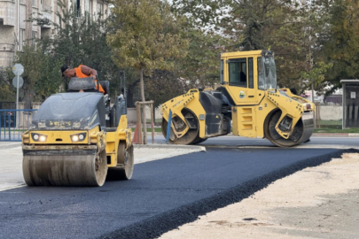 İnegöl'de asfalt kaplama çalışmaları sürüyor!