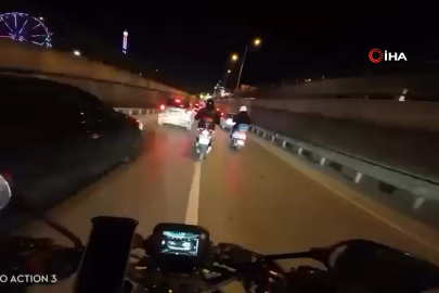 Bursa'da motosikletler çarpıştı!