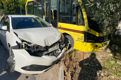 Bursa'da izne gelen uzman çavuş trafik kazasında yaralandı
