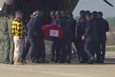 Bursalı şehitler Yenişehir Havalimanı'na getirildi