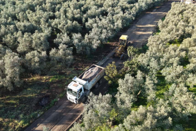Gemlik Belediyesi kırsalda ulaşım ağını güçlendiriyor