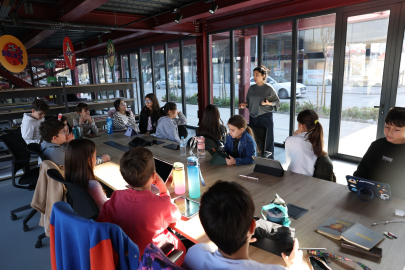 Nilüfer’de çocuklar animasyonun temellerini öğrendi