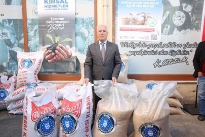 Bursa Büyükşehir'den yem ve aşı desteği!