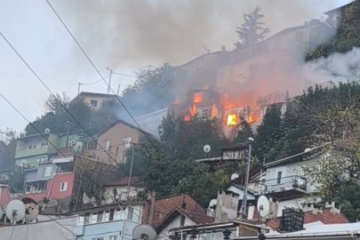 Bursa’da yanan 2 katlı evin 78 yaşındaki sahibi kayıp