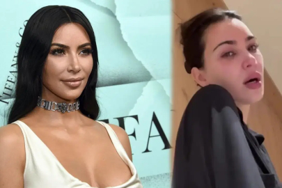 Kim Kardashian gözyaşlarına hakim olamadı