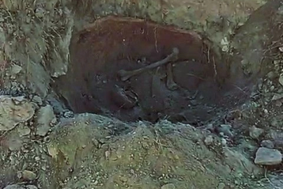 Tüyler ürperten görüntü: İnsana ait kemik parçaları bulundu