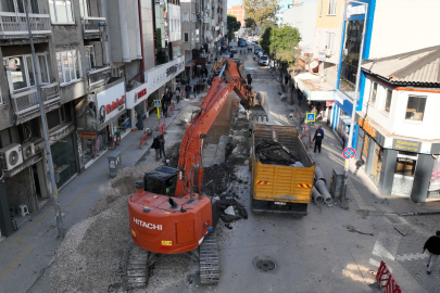 Bursa'da o ilçenin altyapısı yeniden inşa ediliyor