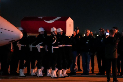 Şehit Pilot Hasan Bahar'ın naaşı İstanbul'a getirildi