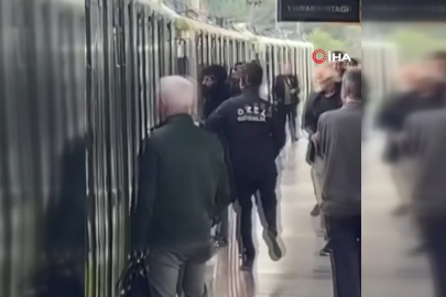 Bursa metrosunda koltuk tartışması!