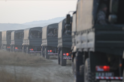 Düşen askeri uçağın enkazı yurda getirildi 