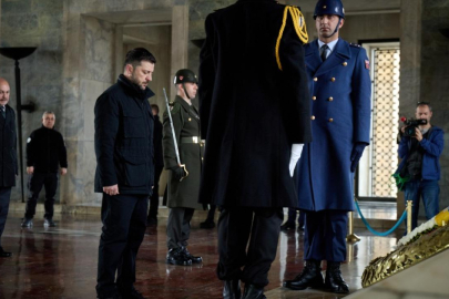 Zelenski'den Anıtkabir ziyareti