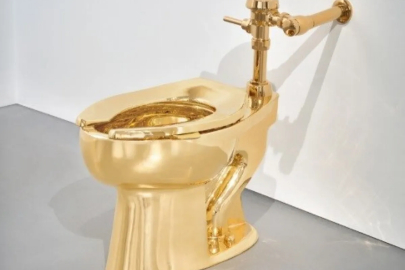 18 ayar altın tuvalet... Değeri tam 12,1 milyon dolar!