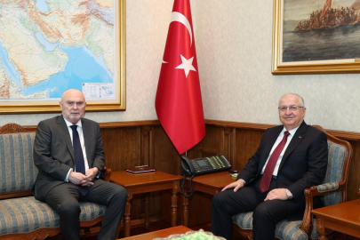 Bakan Güler, AGİT Genel Sekreteri Sinirlioğlu'nu kabul etti