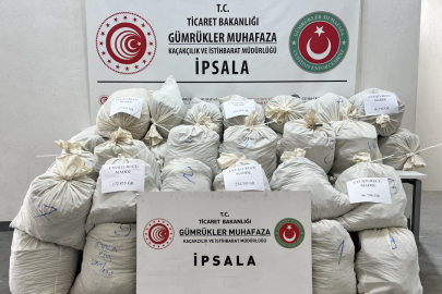 İpsala'da 2 ayda 503 kilogram uyuşturucu ele geçirildi