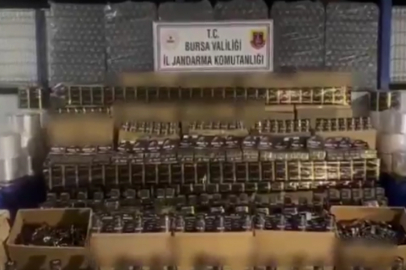 Bursa’da 10 Milyon TL’lik kaçak ürün operasyonu!