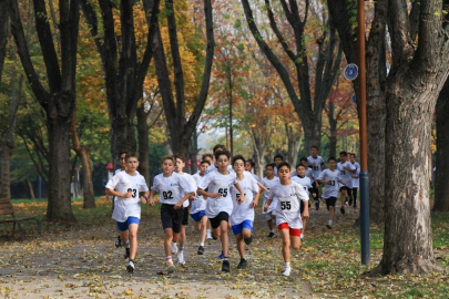 Bursa'da kros yarışı nefes kesti