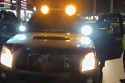 Çakarlı araç kullanan sürücüye 276 bin lira ceza