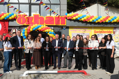 Özhan Marketler Zinciri, yeni şubesini hizmete açtı